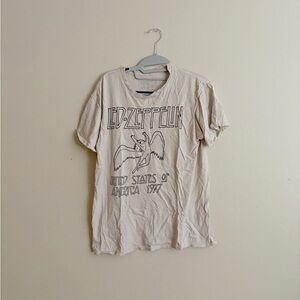 John Galt Led Zeppelin graphic shirt